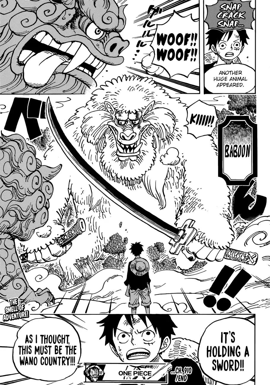 One Piece Chapter 910 13